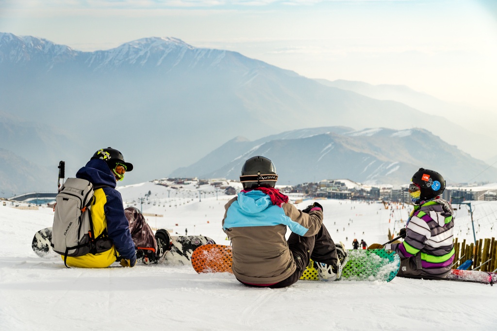 Encuesta Andes Santiago - a,igos en la nieve